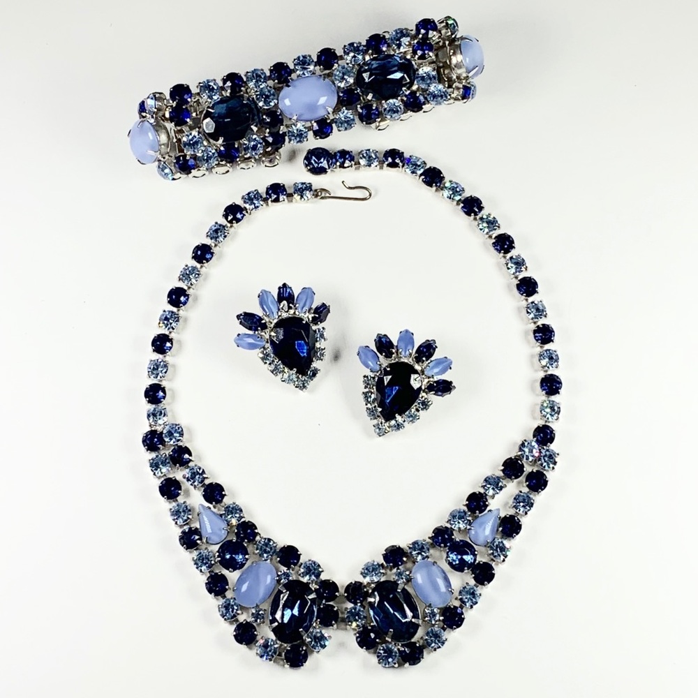Vintage Crystal Jewelry Set